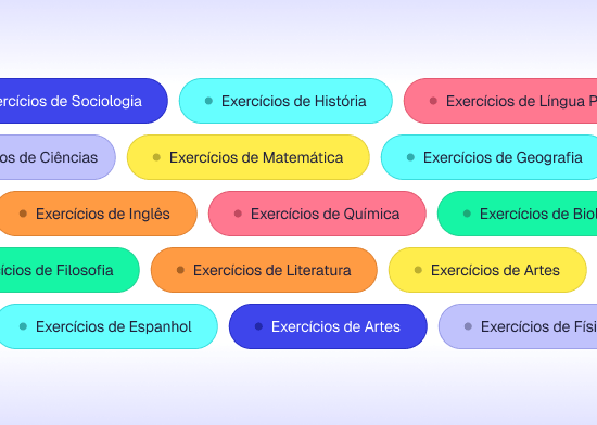 Exercícios Toda Matéria