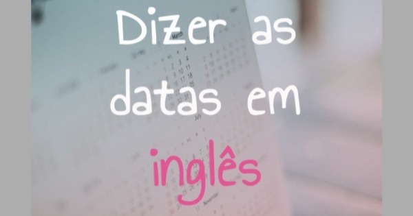 Data em inglês