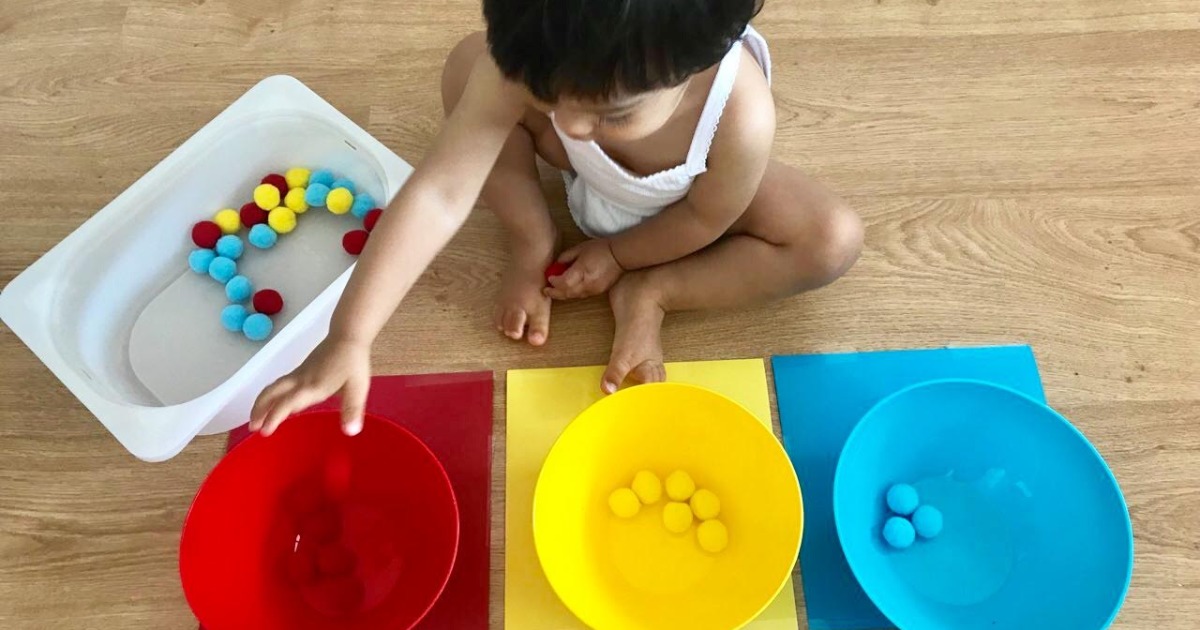 Atividades sobre as cores primárias (educação infantil)
