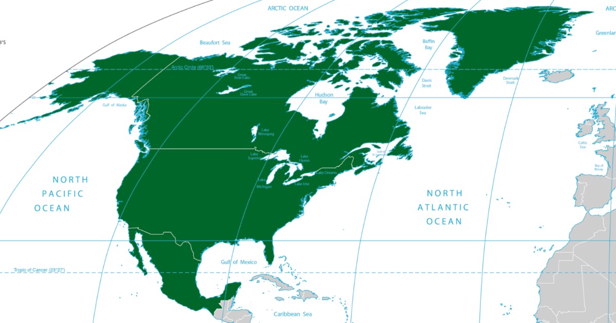 Países da América do Norte: quais são e suas características (com mapa)